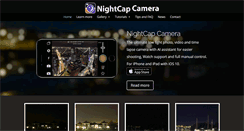 Desktop Screenshot of nightcapcamera.com